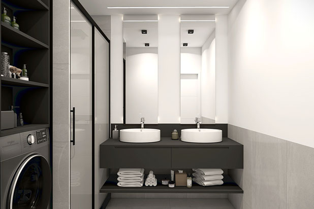 Salle de bain-renovation-appartement-Bordeaux