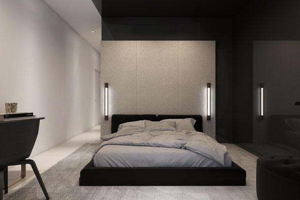 Chambre parentale-construction-maison-Gradignan