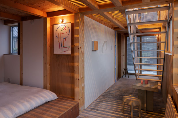 Chambre du RDC-construction-maison-Maebashi