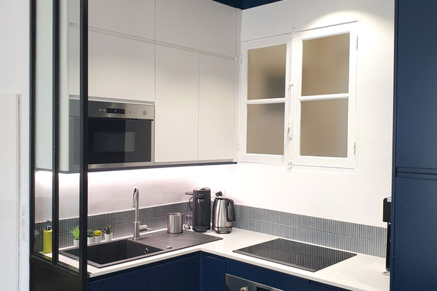 Photo de la cuisine-renovation-appartement-Paris