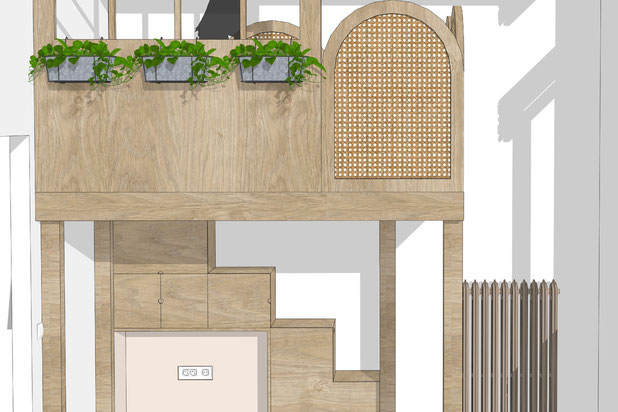 Idée n°03 : la maison de poupée-amenagement-appartement-Paris