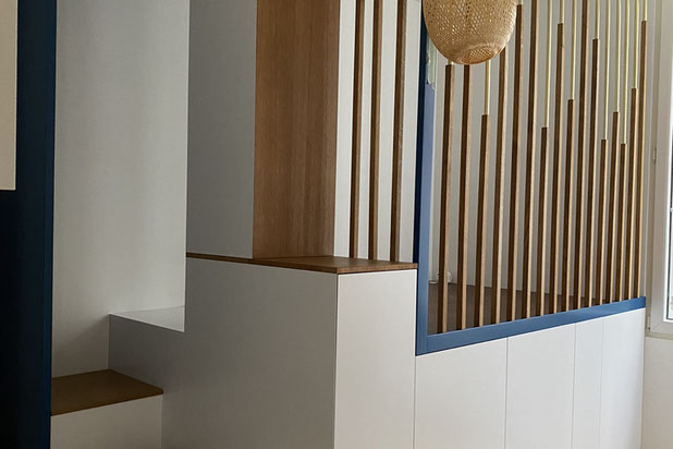 Photo de l'ensemble de la réalisation-amenagement-appartement-Paris