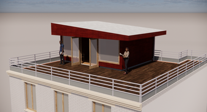 Photo d'un projet de Surélévation Surélévation à Issy-les-Moulineaux