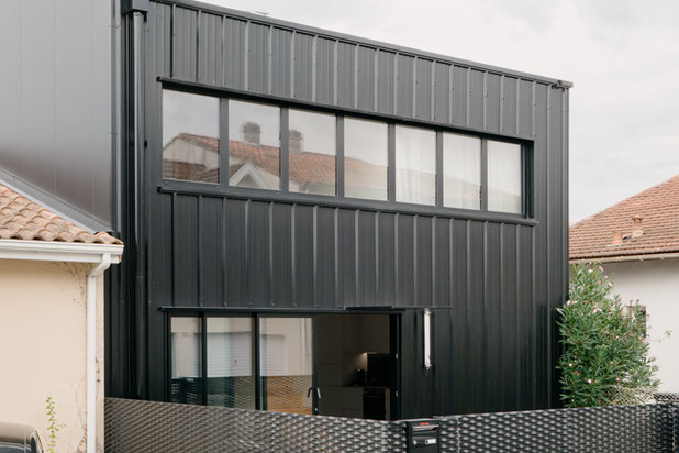 Façade sur rue-construction-maison-Lormont