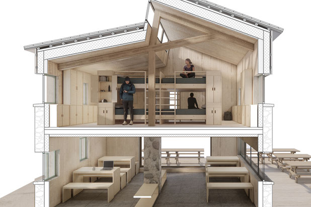 Coupe intérieure-renovation-autre-Tende