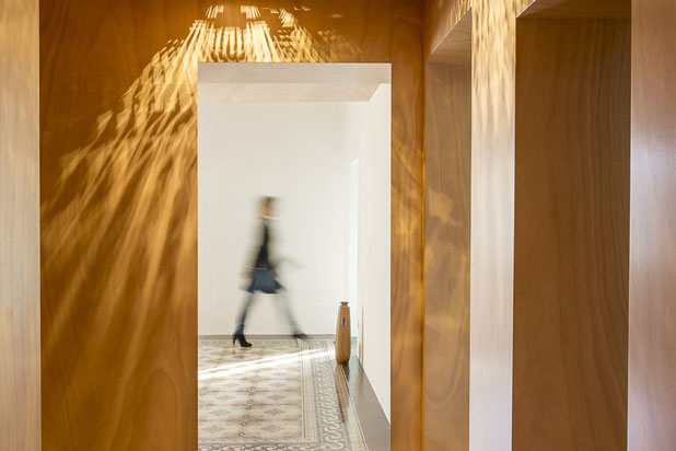 Détail travail du bois-amenagement-appartement-Chiavari