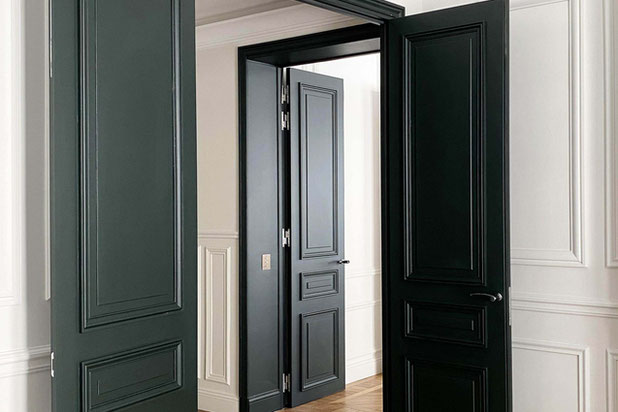 Menuiserie sur mesure moulurées phoniques-renovation-bureaux-Paris