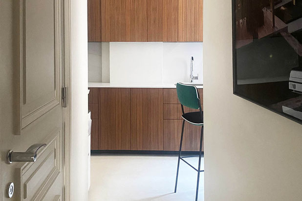 Perspective cuisine-renovation-bureaux-Paris