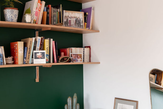 Le séjour - Cuisine-renovation-appartement-Paris