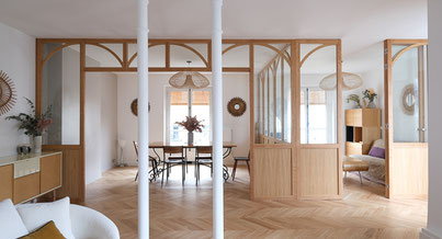 Rénovation d'un appartement wolff&capon architectes Architecte CNOA Photo d'un projet de Rénovation Appartement à Paris