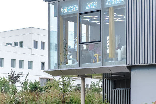 Façade sud-construction-equipement-Épron