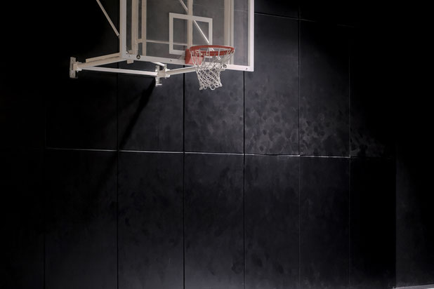 Les espaces sportifs : le terrain de basket-construction-equipement-Épron