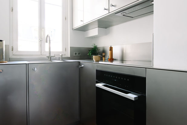 La cuisine-renovation-appartement-Paris