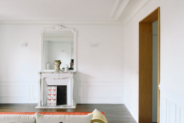 Le double séjour-renovation-appartement-Paris