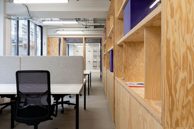 Les plateaux de bureaux-amenagement-bureaux-Paris