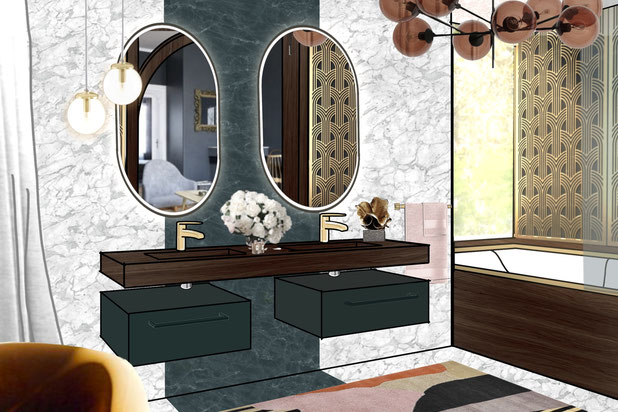 Conception dessin 2d-amenagement-boutique_local-Paris