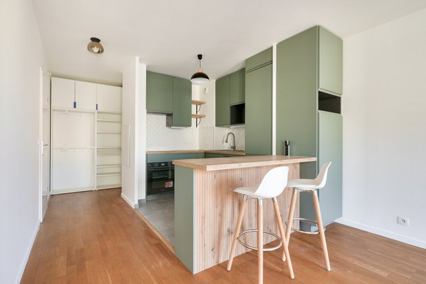 Cuisine-renovation-appartement-Montrouge