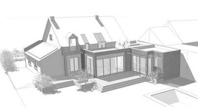 Photo d'un projet de Agrandissement Extension Maison à Fréhel