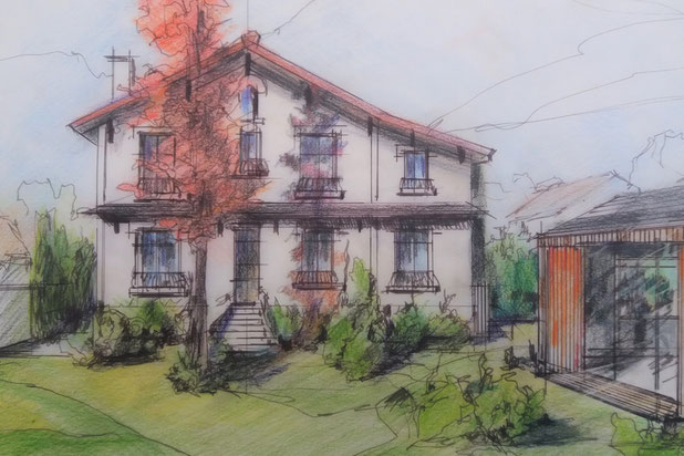 dessin du projet-renovation-espaces_exts-Saint-Maur-des-Fossés