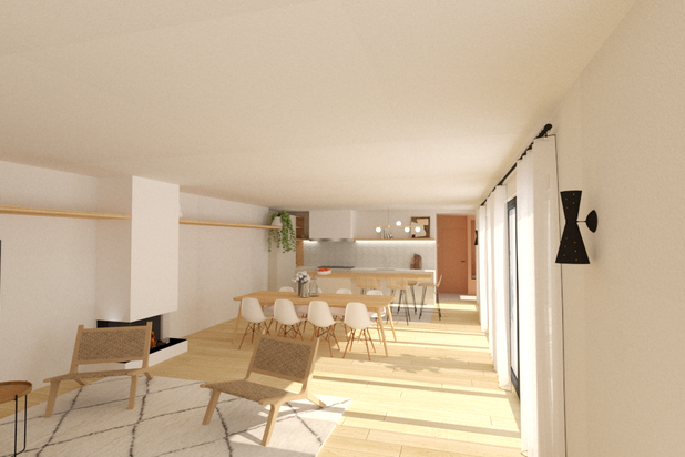 Salon-renovation-maison-La Rochelle