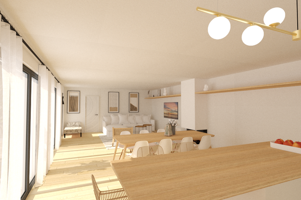Salon-renovation-maison-La Rochelle
