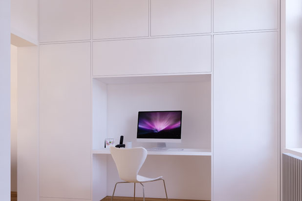 Vue sur l'espace bureau-agrandissement_extension-maison-Mouvaux