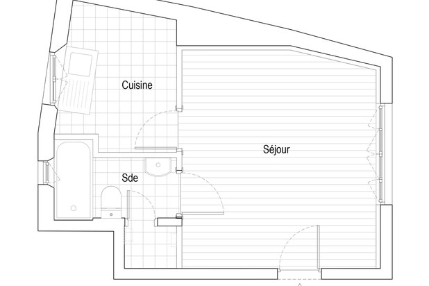 Plan avant-renovation-appartement-Paris