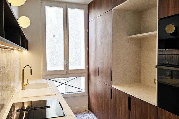 Cuisine-renovation-appartement-Paris