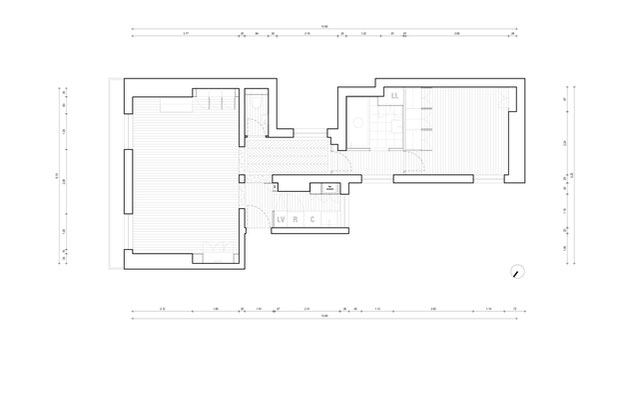 Le plan projet.-renovation-appartement-Paris