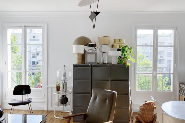 Le séjour.-renovation-appartement-Paris