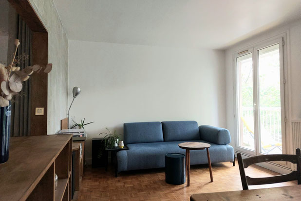 Vue de la banquette-rehabilitation-appartement-Paris