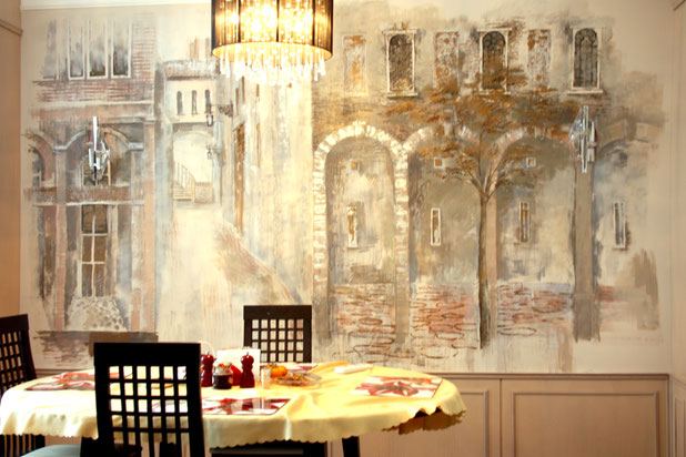 Panneau décoratif dans la cuisine-amenagement-appartement-Toulouse