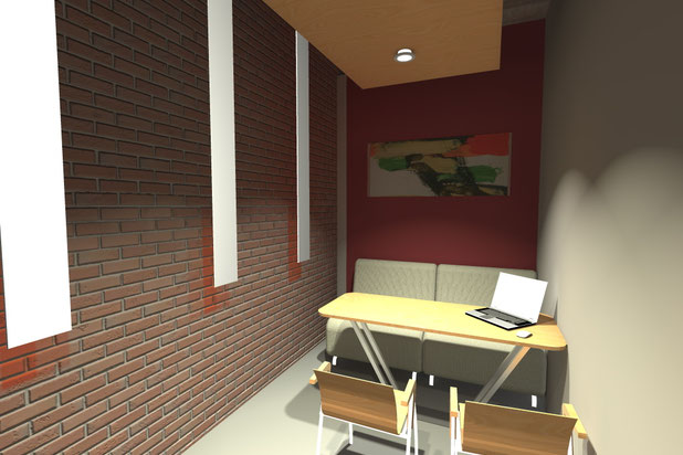 Petite salle de réunion-amenagement-bureaux-Toulouse