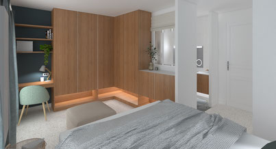 Photo d'un projet de Aménagement Appartement à Nanterre