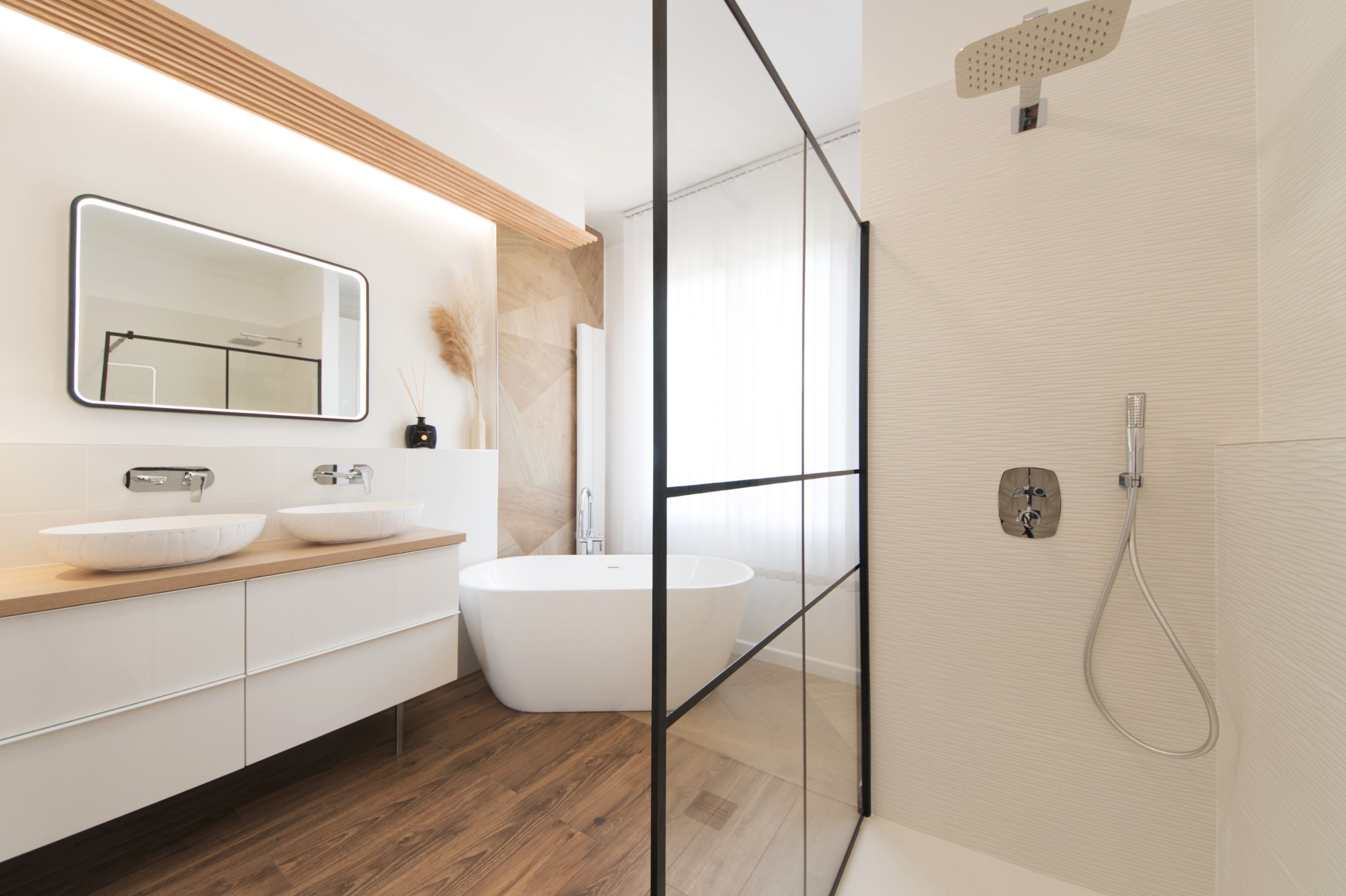 Création d'une salle de bains – rénovation de maison Seine-et-Marne