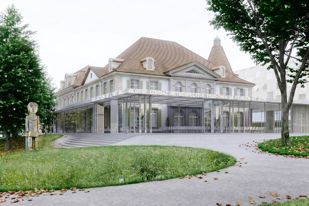 Vue depuis le jardin-agrandissement_extension-autre-Lausanne