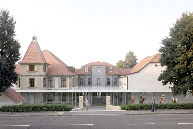 Vue d'entrée principale-agrandissement_extension-autre-Lausanne