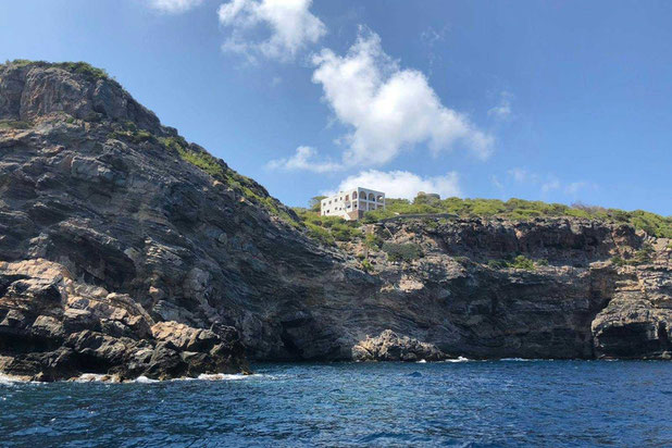 Vue du bâteau-renovation-maison-Ibiza