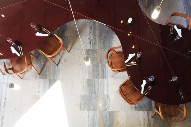 Vue de la Grande Table-amenagement-cafe_restaurant-Paris