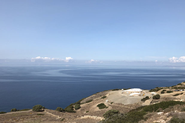 Vie aérienne-construction-maison-Antiparos
