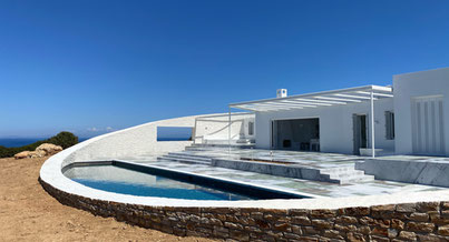 Photo d'un projet de Construction Maison à Antiparos