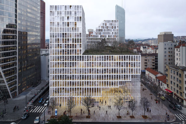 Vue aérienne 1-construction-immeuble-Lyon