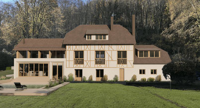 Photo d'un projet de Agrandissement Extension Maison à Cailly-sur-Eure