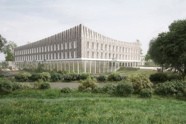 façades grand paysage-agrandissement_extension-bureaux-Saint-Lô