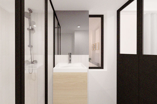 Salle d'eau-renovation-appartement-Annecy