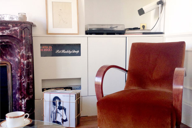 Pour les fans de vinyles-rehabilitation-appartement-Paris