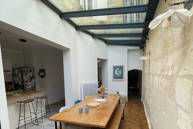 Salle à manger-agrandissement_extension-maison-Bordeaux