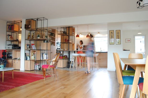Espace salon-amenagement-logement-Paris