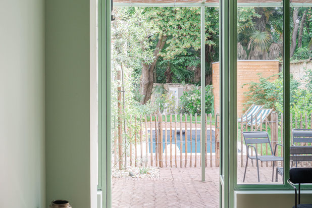 Détail sur la verrière-renovation-maison-Bordeaux
