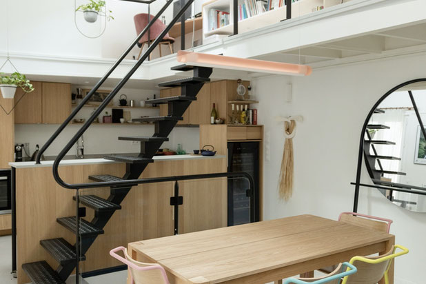 Coin repas-amenagement-maison-Saint-Ouen-sur-Seine